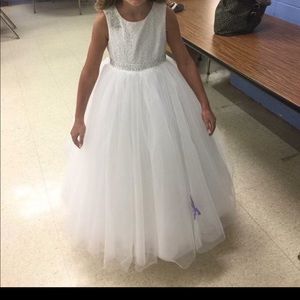 Girls pageant dress